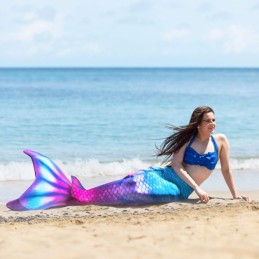 Mermaid costume MALAYSIAN MIST with fin