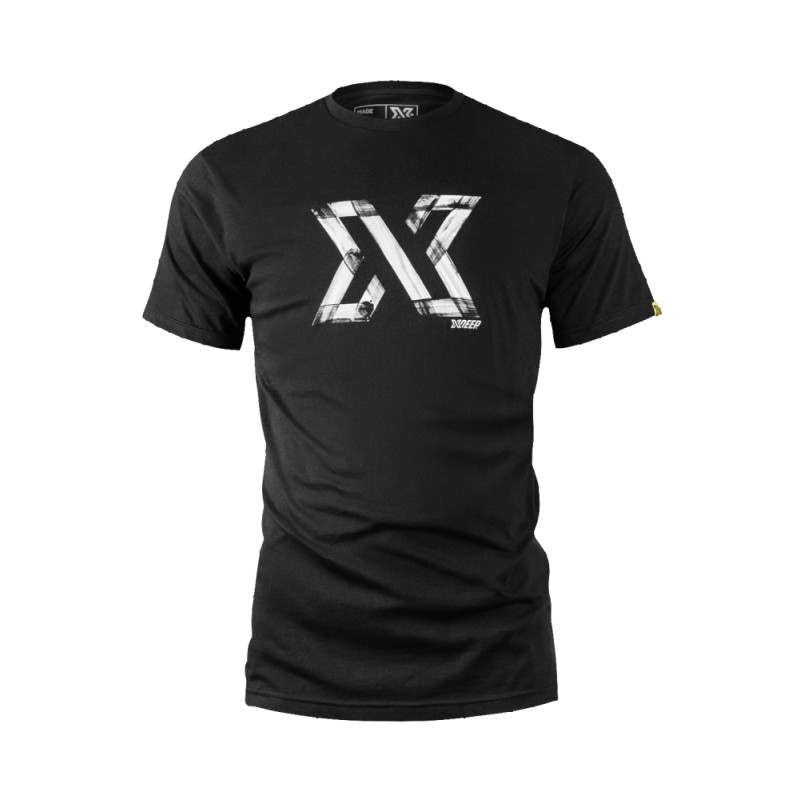 Camiseta pintada X