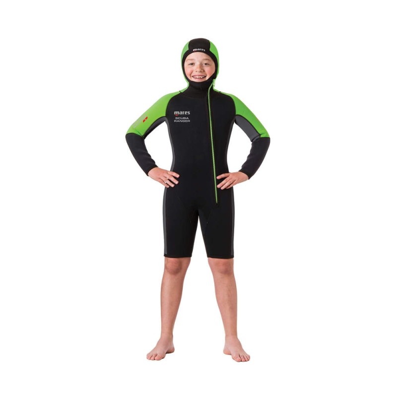 Chaqueta de neopreno Scuba Ranger Junior, Mares