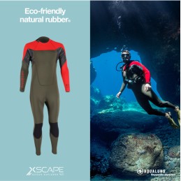 ESCAPE JUMPSUIT full men's 3/4mm neoprene