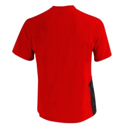 T-shirt rashguard XSCAPE RED men short sleeve