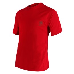 T-shirt rashguard XSCAPE RED men short sleeve