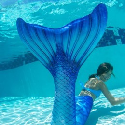 Mermaid costume BLUE LAGOON with fin