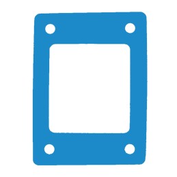 Schwimmponton mit einem Loch in der Mitte