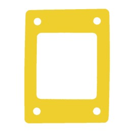 Schwimmponton mit einem Loch in der Mitte