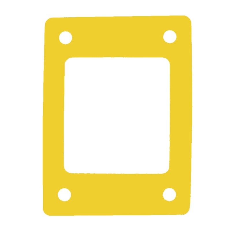 Schwimmponton mit einem Loch in der Mitte