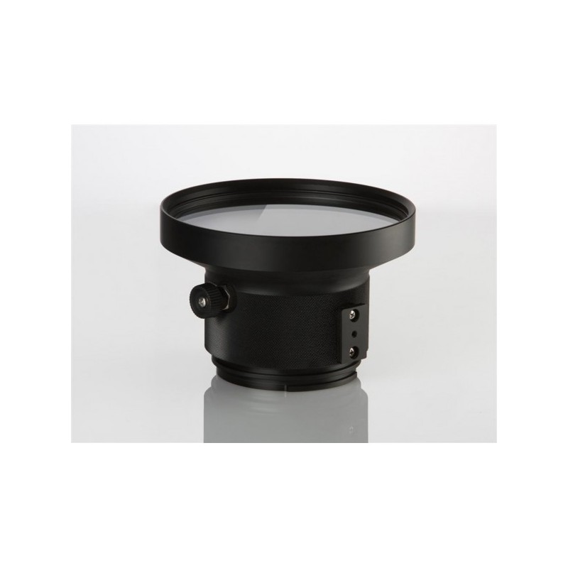 Flat port for Nikkor 24-85mm zoom lens on NIMAR D-SLR housing