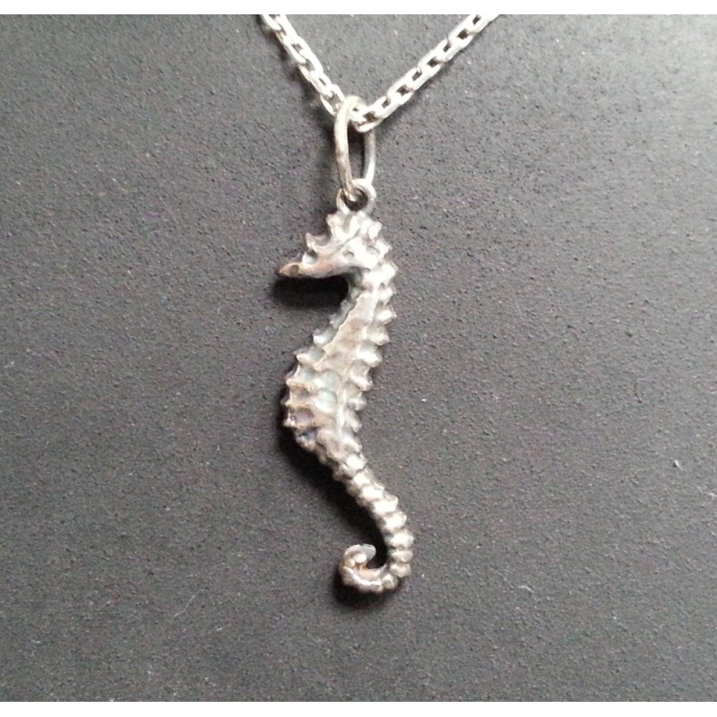 Seahorse Pendant Silver