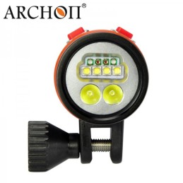 Lampe Archon 2600 lumen, angle d'éclairage commutable VIDEO/SPOT