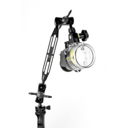Sada rameno a YS adaptér hliník eloxovaný 40 cm (15,7 "), Nimar