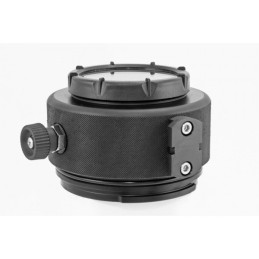 Flat port for Nikkor 18/55mm zoom lens on NIMAR D-SLR housing