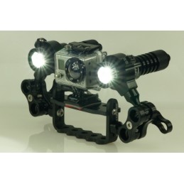 LIGHTFORME Lampa LED pro GOPRO HD 1800 Lumen SET divers.cz