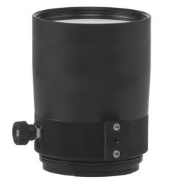 Flat port for Nikkor 70/200mm zoom lens on NIMAR D-SLR housing