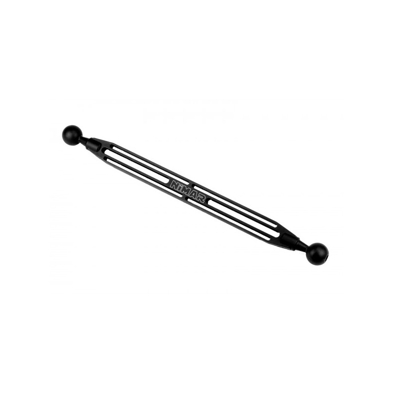Super lightweight aluminium extension arm 35 cm (13.78") with two balls