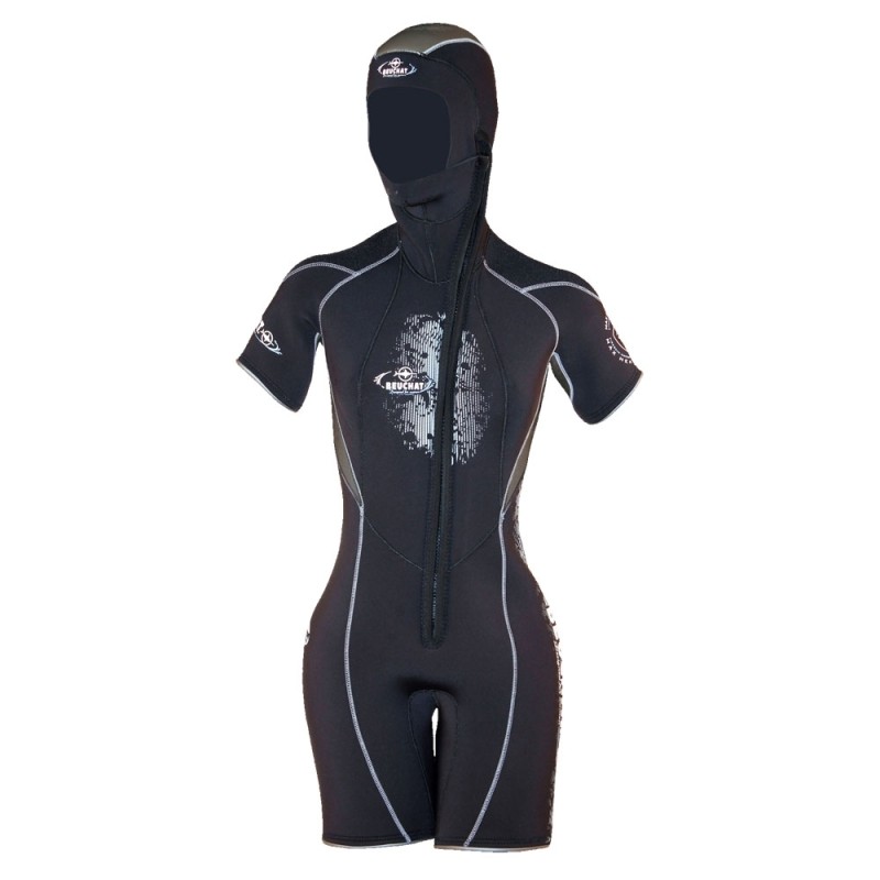 Neopren FOCEA COMFORT 4 SHORTY 5mm s kapucí - dámský-ukončeno|Neopreny, Obleky pro potápění|Divers Direct Praha