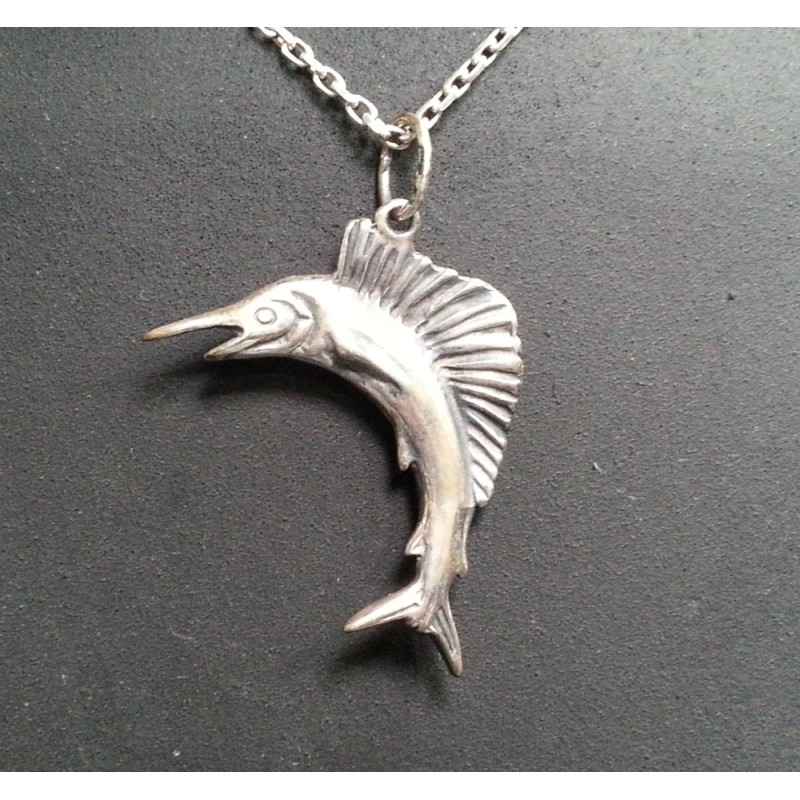 Colgante Pez Espada de plata Colgante Pez Espada de plata