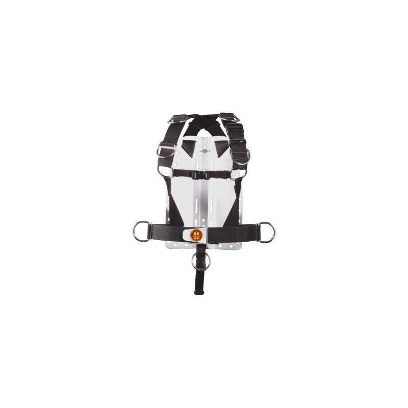 OMS Backplate komplet s popruhy AL divers.cz OMS Backplate komplet s popruhy AL divers.cz