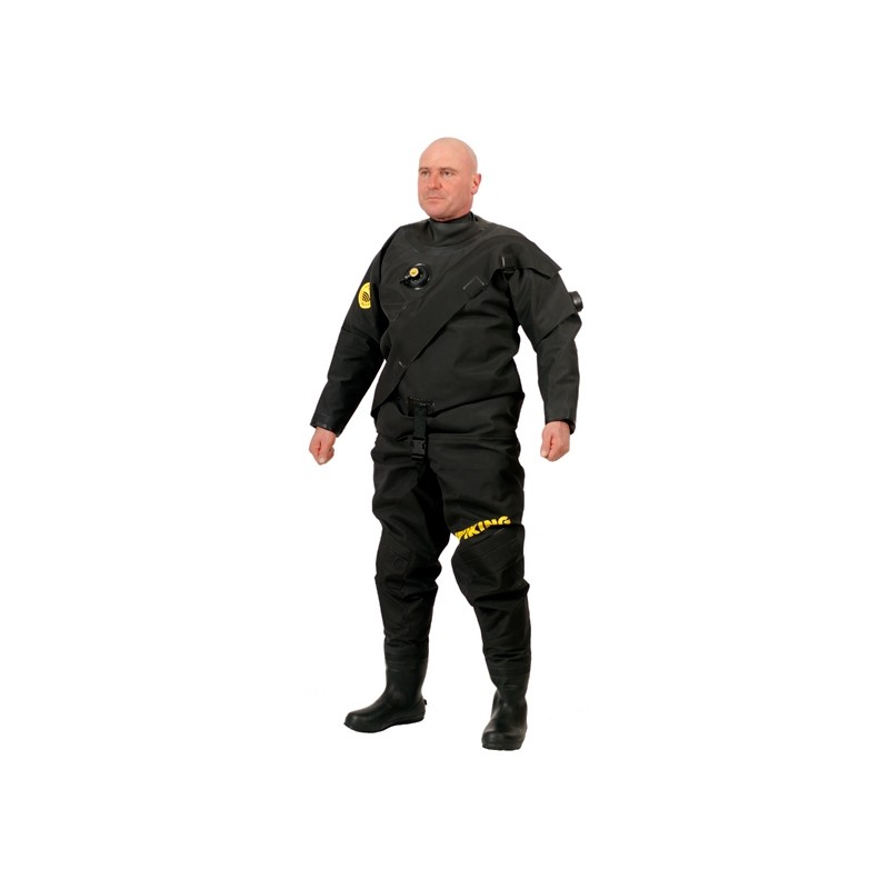Oblek suchý EXTREME - přední zip s latexovou kuklou