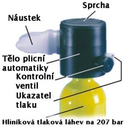 SPARE AIR PKYL 300 Reserveluftquelle Flasche
