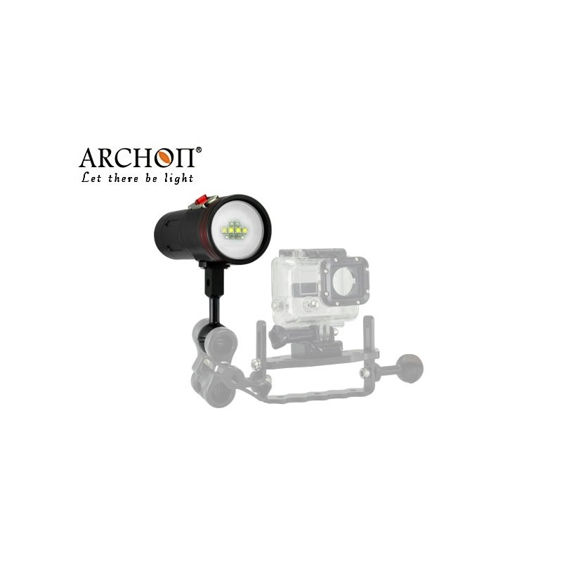 Archon Lampa video ARCHON LED 2600 lumen divers.cz