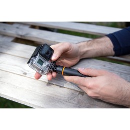 Tete de fixation de GOPRO au poteau de section
