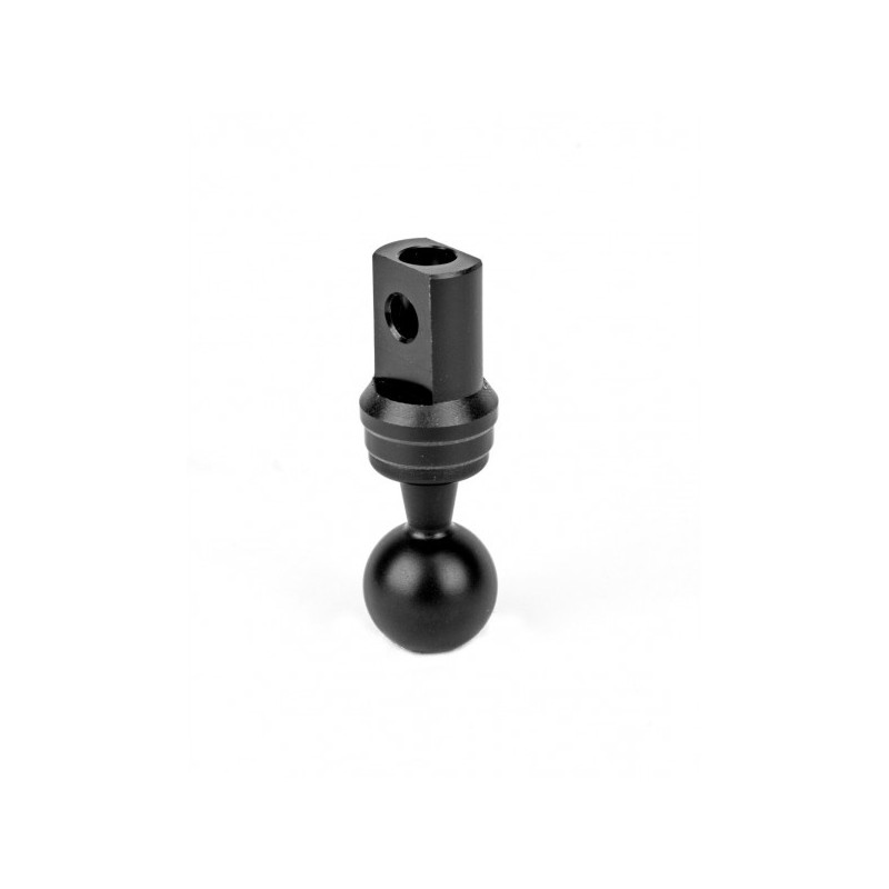 YS-Aluminium-Adapter mit Kugel 25 mm (1") Durchmesser