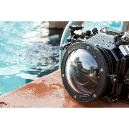 Port vypouklý 125mm (5") pro objektiv rybí oko Tokina 10-20mm se zoomem na pouzdro NIMAR D-SLR