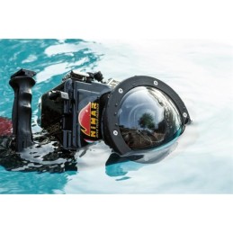 Port vypouklý 125mm (5") pro objektiv rybí oko Tokina 10-20mm se zoomem na pouzdro NIMAR D-SLR