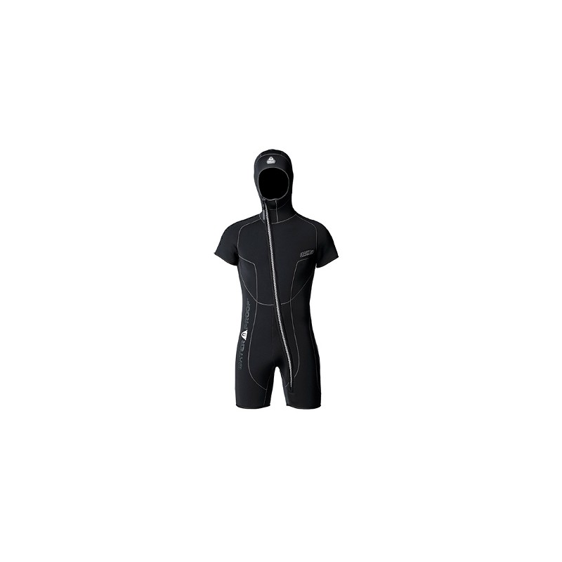 W 5 mm wetsuit - overcoat with hood, men