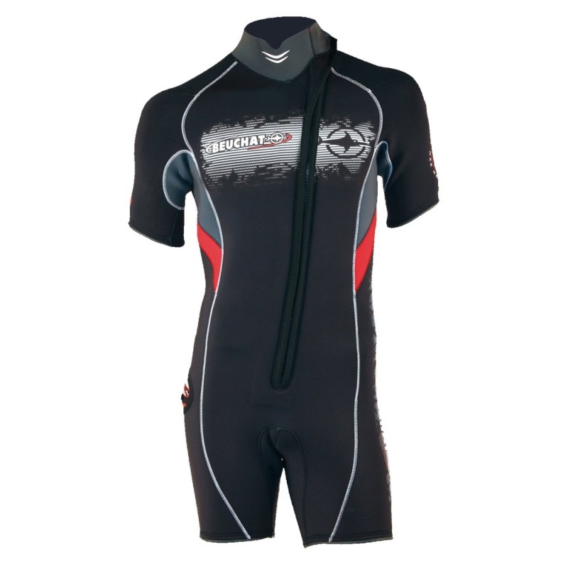 Neopren FOCEA COMFORT 4 SHORTY 5mm bez kapuce - pánský-ukončeno