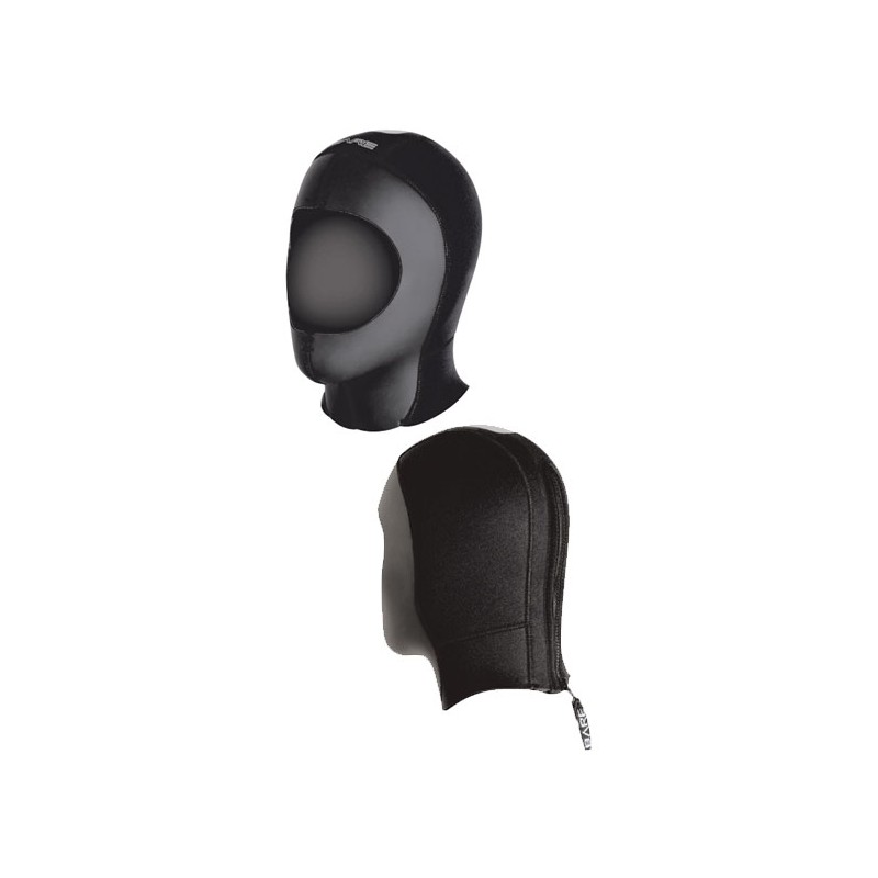 Capucha Tech Dry con cremallera de 7 mm