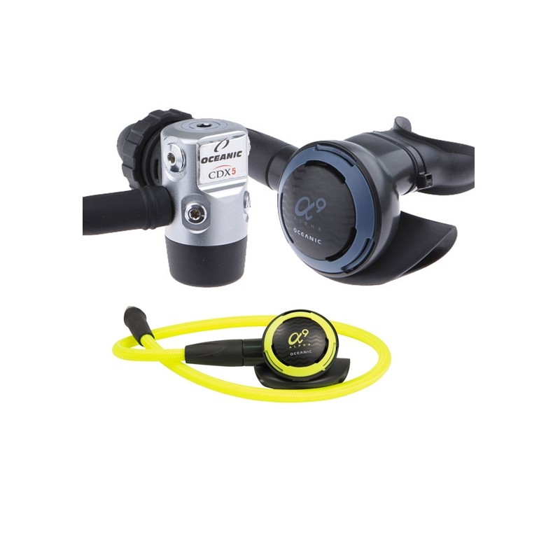 OCEANIC Automatika ALPHA9/CDX5 s oktopusem APLHA 9 divers.cz OCEANIC Automatika ALPHA9/CDX5 s oktopusem APLHA 9 divers.cz