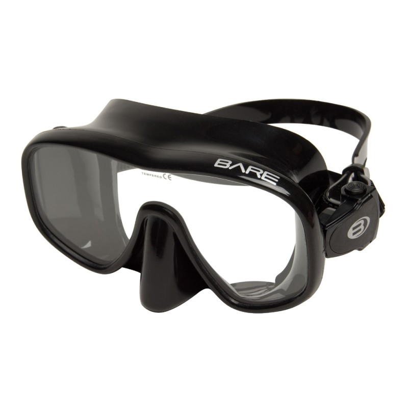 Frameless Mask Black, Bare
