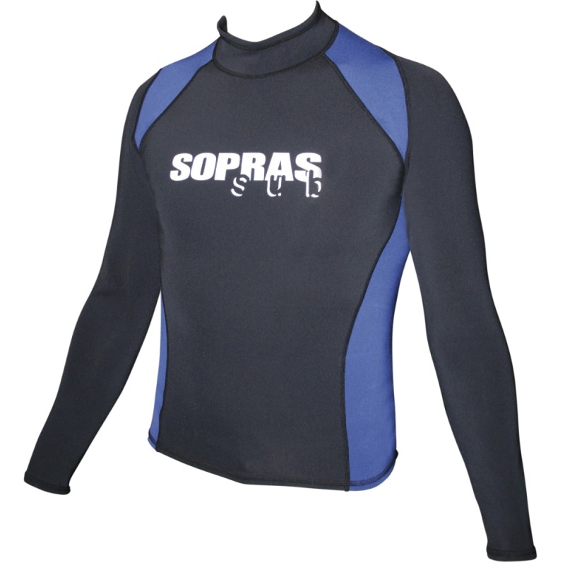 Camiseta de neopreno - Camiseta de manga larga, material: Neospan de 0,5mm Camiseta de neopreno - Camiseta de manga larga, material: Neospan de 0,5mm