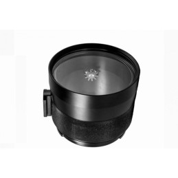 Flat port for Nikkor 18-70mm zoom lens on NIMAR D-SLR housing