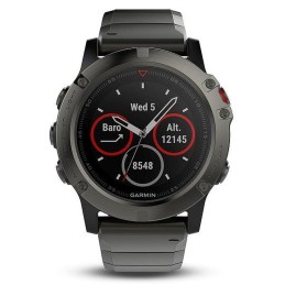 Hodinky multifunkční FENIX5X Sapphire Gray Optic