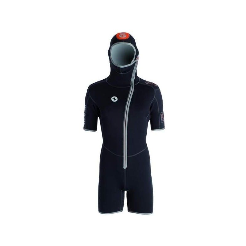 Wetsuit DIVE trench coat with hood 5,5 mm - Men