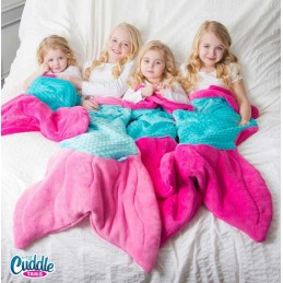 Mermaid Cuddle Tail Blanket