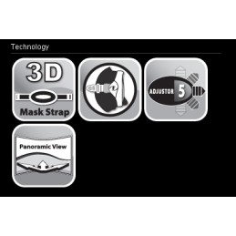 Maska VISIO TRI-EX