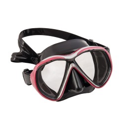 SCUBATECH Maska Tiara II, černý silikon, (žlutá anti-fog skla), SCUBATECH divers.cz
