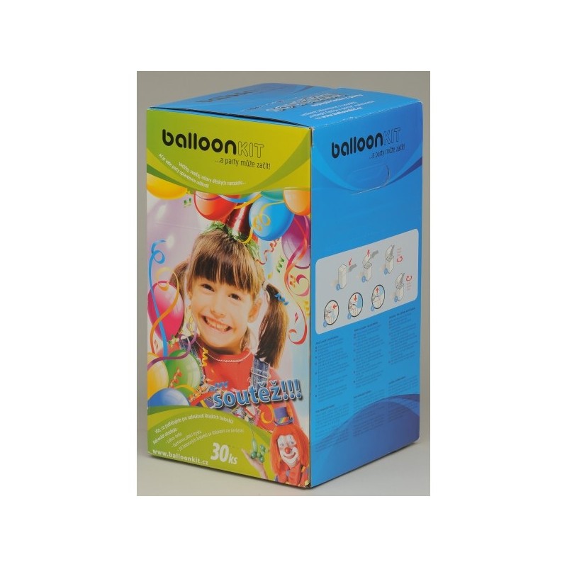 Plyn Helium s party balonky