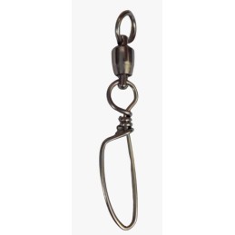 Swivel carabiner, stainless steel (2 pieces in set)