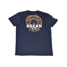 T-shirt Divers SSI L'océan appelle les hommes