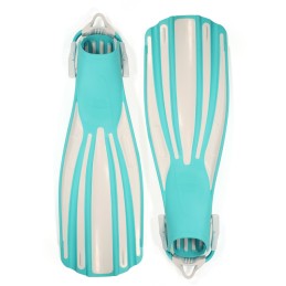 Fins Fourth Element Rec Fin white/aqua