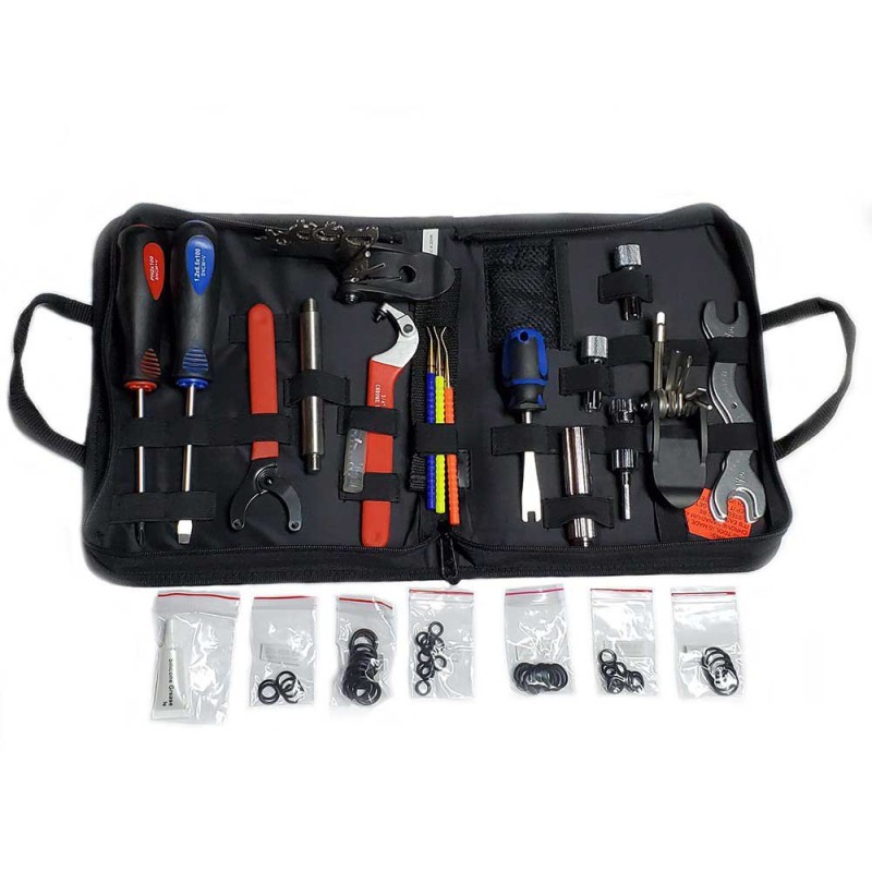 Diving regulator service tool kit