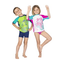 T-shirt Rash Guard Shield children