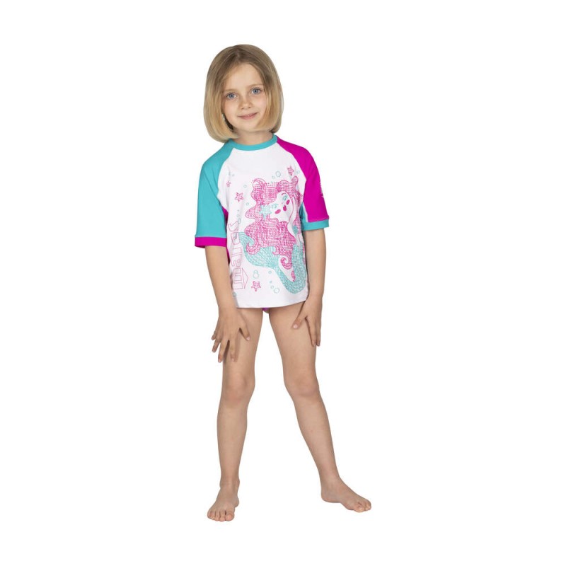 T-shirt Rash Guard Shield children's girls