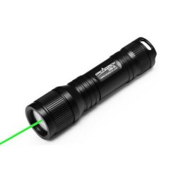 Potápačská lampa s laserom (zelená/červená)