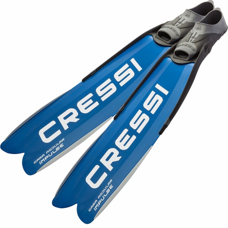 Cressi-sub s.p.a. Ploutve Freedivingové GARA MODULAR IMPULSE (blue metal) divers.cz