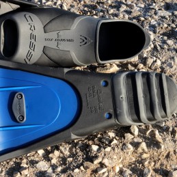 Cressi-sub s.p.a. Ploutve Freedivingové GARA MODULAR IMPULSE (blue metal) divers.cz